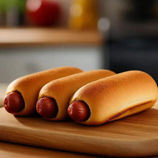 Cachorros-Quentes Básicos na Fritadeira a Ar