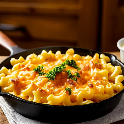 Macarrones con queso al horno de mamá