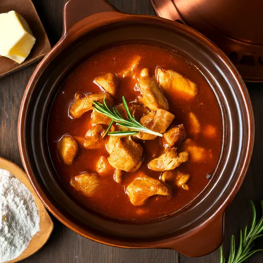 Sauce au poulet de Mama Laina (version allégée)