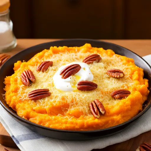 Cheesy Mashed Sweet Potatoes