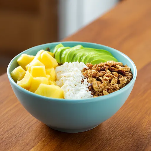 Bát phô mai cottage kiểu Pina Colada