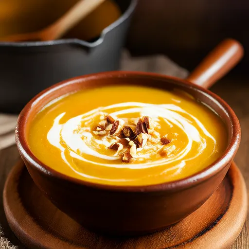 Zuppa di Zucca e Mela