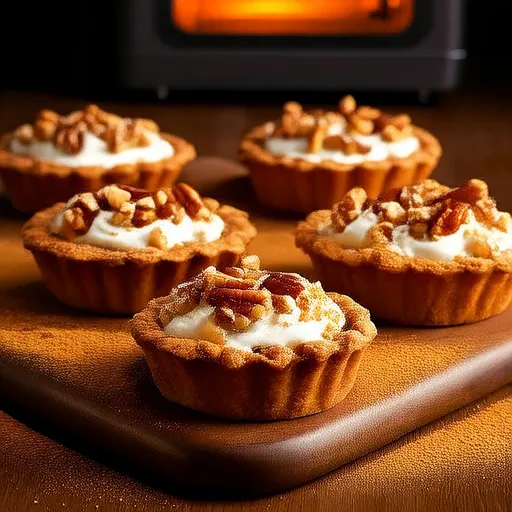 Mini tartes à la patate douce et à la citrouille
