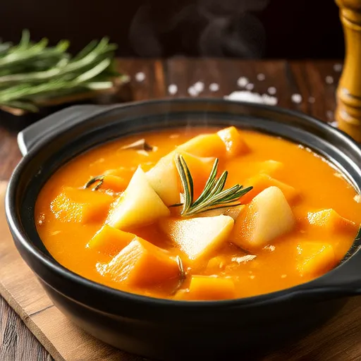 Instant Pot® バターナッツスカッシュと洋ナシのスープ