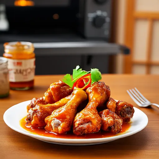 Honey Mustard Chicken Wings