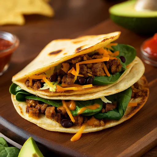 Burritos pieni di verdure