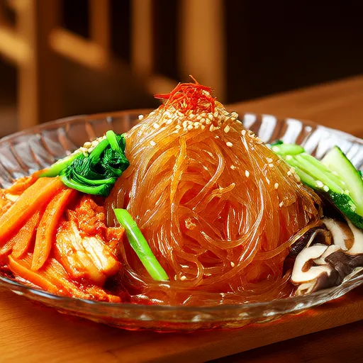 Japchae Korean Glass Noodles