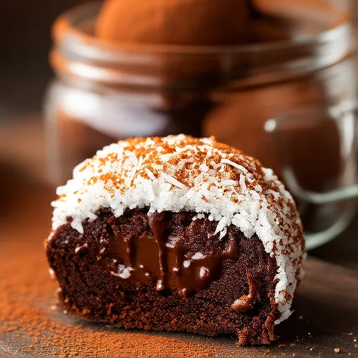 Chocolate Rum Snowballs