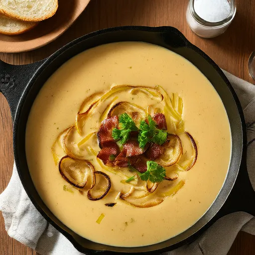 Sopa Fácil de Alho-Poró e Batata