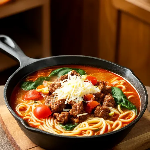 Sopa de Lasaña en Crockpot