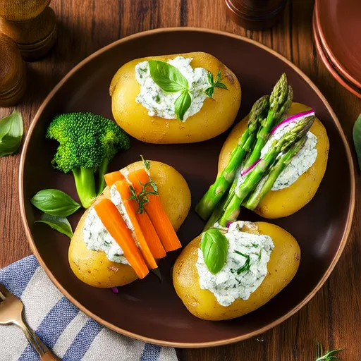 Batatas Assadas Primavera