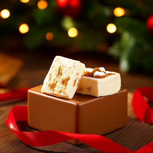 Creamy and Tasty Eggnog Fudge