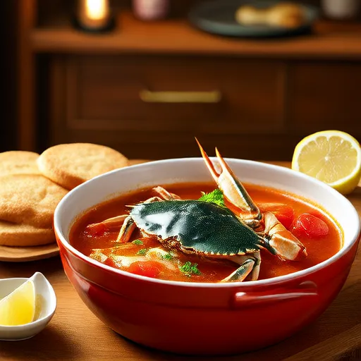 Soupe au crabe du Maryland