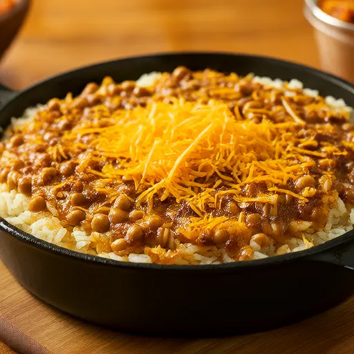 Casserole de lentilles et de riz aux herbes