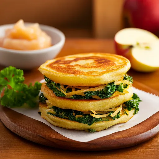 Pancake Bayam Kentang