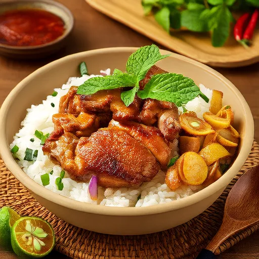 東南亞風味雞肉飯
