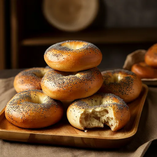 Bagels de Máquina de Pão