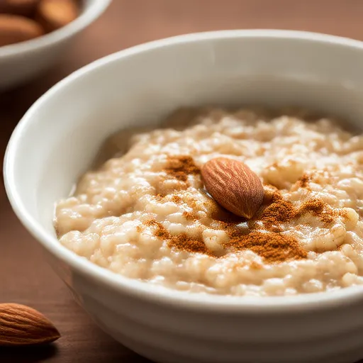 Pudding au riz végétalien à la cocotte-minute