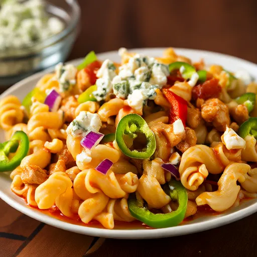 Insalata di Pasta al Pollo Piccante