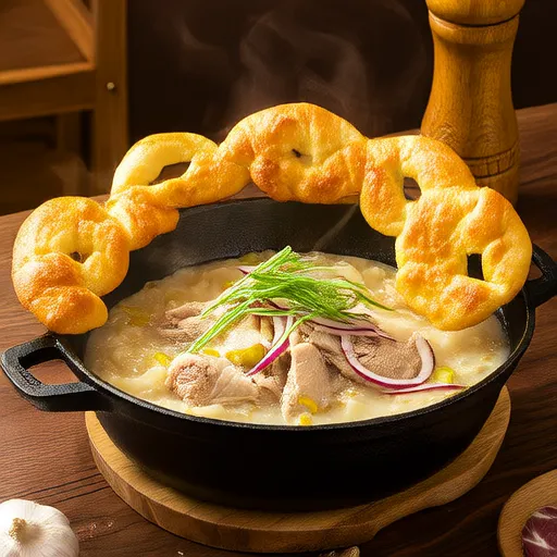 चिकन बिस्किट स्टू