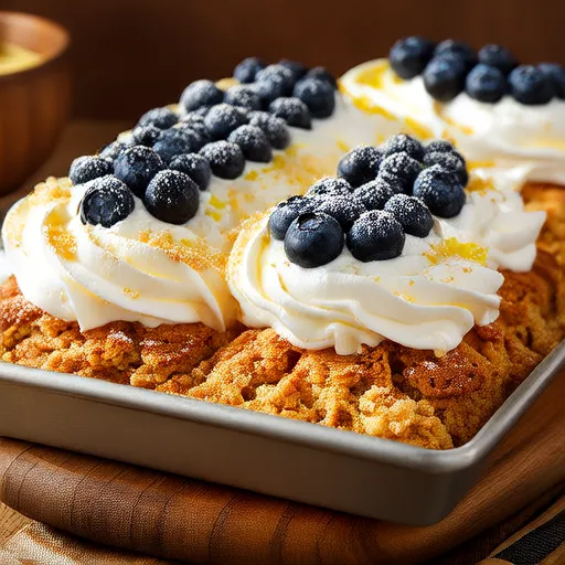Postre de Arándanos