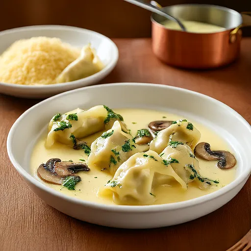 Absolutely Fabulous Portobello Mushroom Tortellini