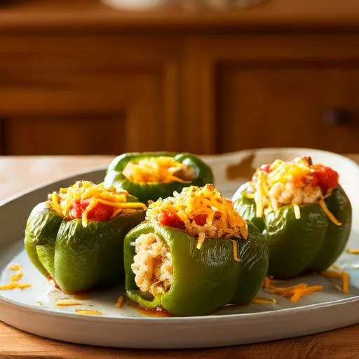 Jazzy Stuffed Peppers