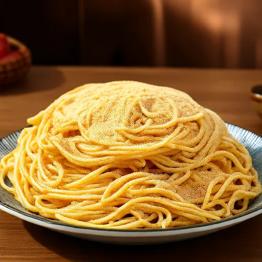奶奶的自制面条