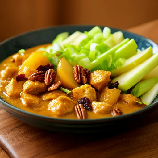 水果咖喱鸡肉沙拉