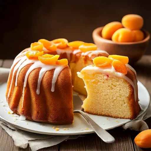 Torta all'albicocca Brandy Pound Cake III