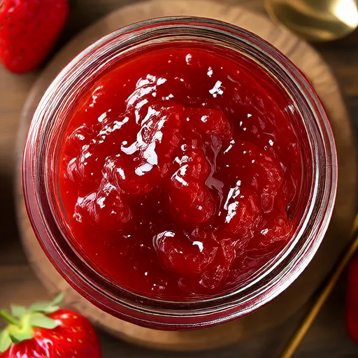 Selai Stroberi dengan JELL-O