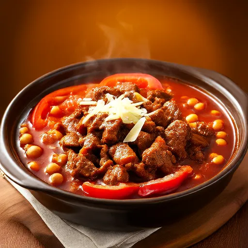 Jen的丰盛三肉辣椒