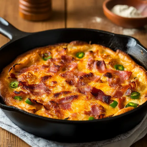 Bacon Cheddar Jalapeño Cornbread