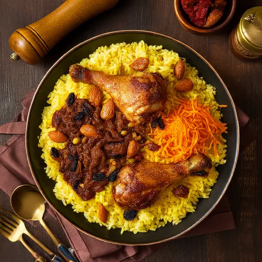アル・カブサ（伝統的なサウジのライス＆チキン）