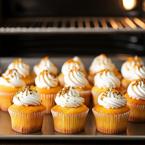 Mini Cupcake alla Vaniglia