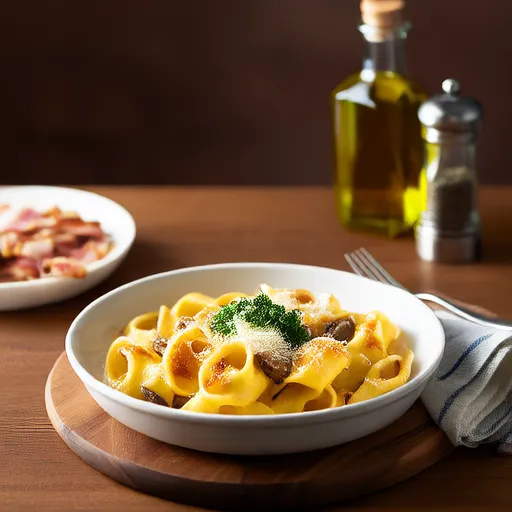 Tortellini de Frango Assado com Alfredo