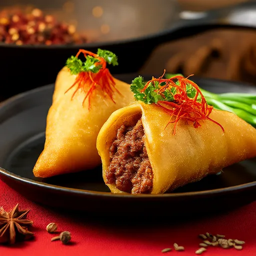 Traditional Beef Samosas