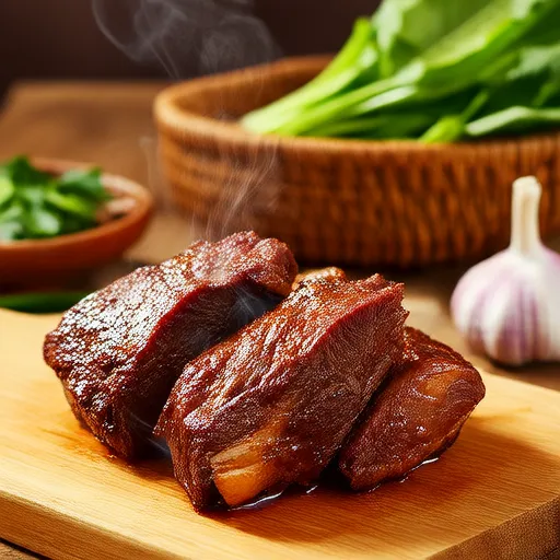 เนื้อวัวเทอริยากิแบบแห้ง
