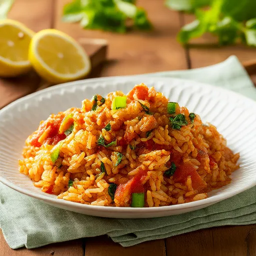 Pollo e Riso alla Spagnola