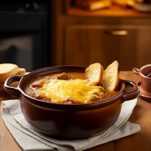 Soupe à l'oignon française IX
