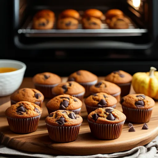 Muffin Cokelat Labu