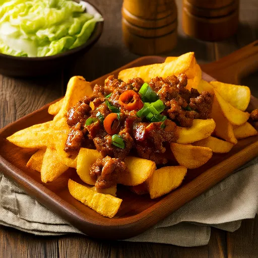孟菲斯烧烤猪肉土豆玉米片