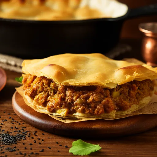 Indian Samosa Pie