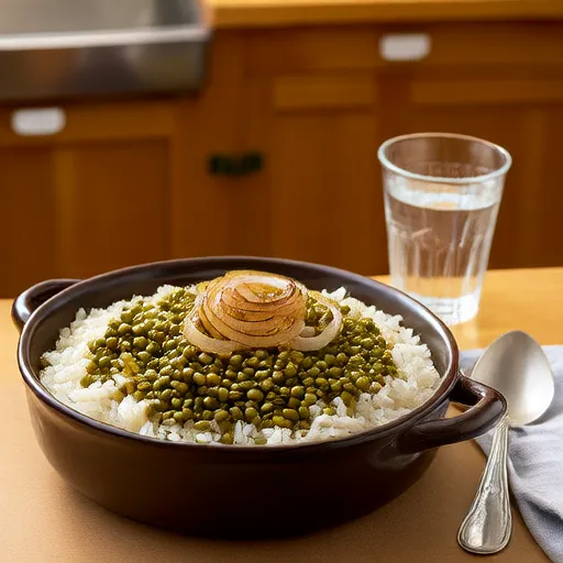 焦糖洋蔥扁豆米飯（Mujadarrah）