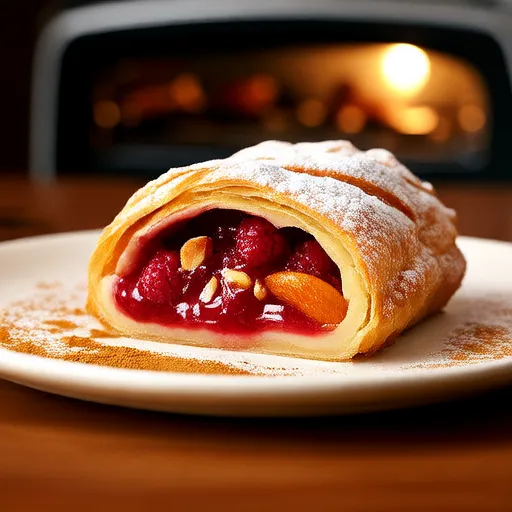 Rugelach de Framboesa e Damasco