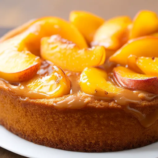 Nectarine Upside-Down Cake