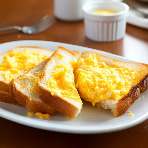 Toast alla Francese Salato al Parmigiano