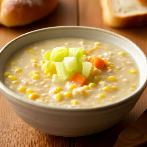 Facile Zuppa Vegetariana di Mais