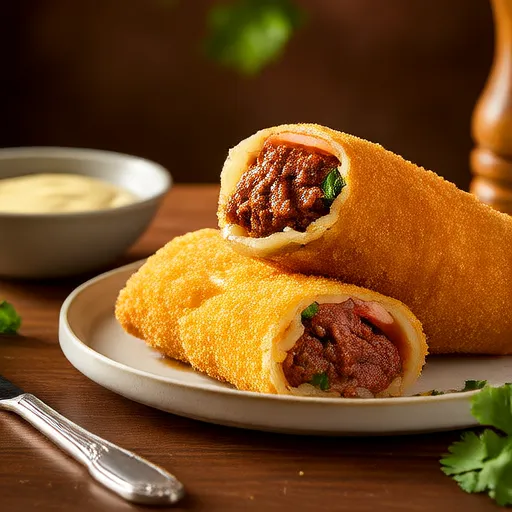 Empadas de Carne Frita com Azeitonas e Sofrito