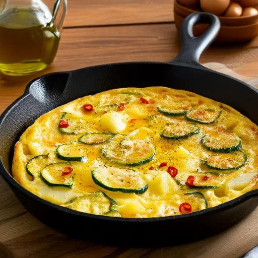 Kartoffel-Zucchini-Frittata